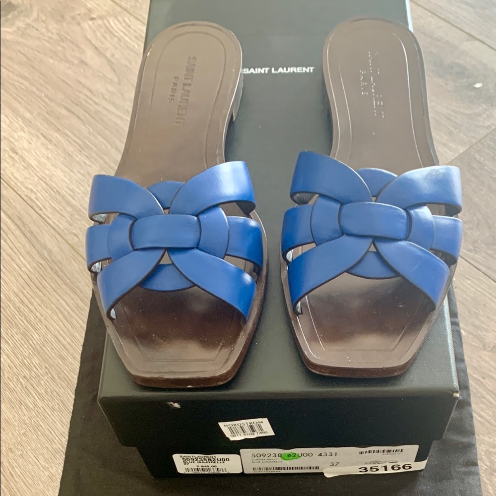 Saint Laurent Tribute Sandals size 7